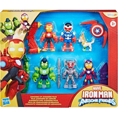 Hasbro Marvel Iron Man and His Awesome Friends Armored-Up Avengers Hasbro Marvel Iron Man and His Awesome Friends Armored-Up Avengers