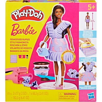 Hasbro Play-Doh Barbie Návrhár Módne Volániky Bábika s Príslušenstvom Hasbro Play-Doh Barbie Návrhár Módne Volániky Bábika s Príslušenstvom