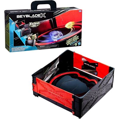 Hasbro Beyblade X Clash and Carry Beystadium Hasbro Beyblade X Clash and Carry Beystadium