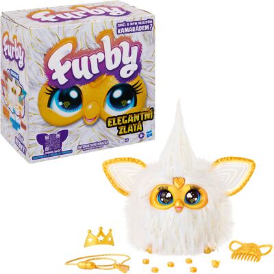 Hasbro Furby Elegantná Zlatá – CZ verzia Hasbro Furby Elegantná Zlatá – CZ verzia