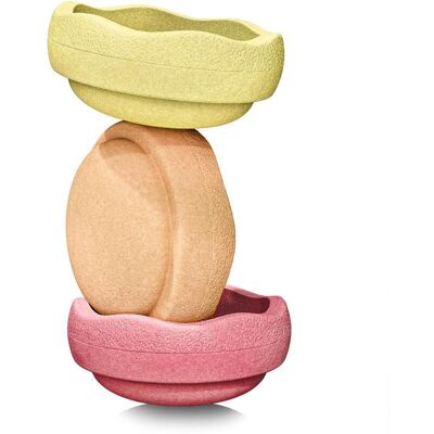 Stapelstein Original Warm Pastel 3 ks Stapelstein Original Warm Pastel 3 ks