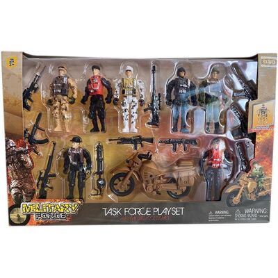 Mac Toys Starx Veľká sada vojačikov s motorkou Mac Toys Starx Veľká sada vojačikov s motorkou