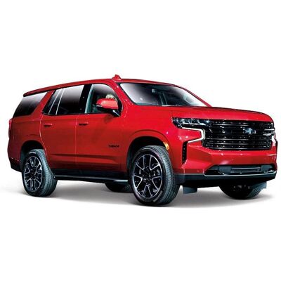 Maisto 2021 Chevy Tahoe, červený Maisto 2021 Chevy Tahoe, červený