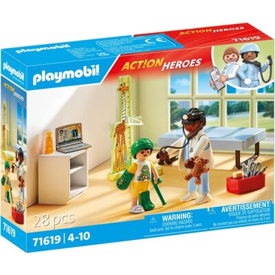 Playmobil 71619 Pediater s plyšovým medvedíkom Playmobil 71619 Pediater s plyšovým medvedíkom