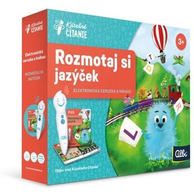 Kúzelné čítanie Rozmotaj si jazýček s elektronickou ceruzkou Albi SK Kúzelné čítanie Rozmotaj si jazýček s elektronickou ceruzkou Albi SK