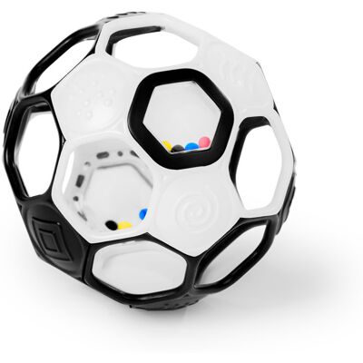 Oball Rattle Goals 10 cm Black/White Oball Rattle Goals 10 cm Black/White