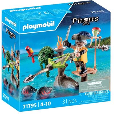 Playmobil 71795 Pirát s balistou Playmobil 71795 Pirát s balistou