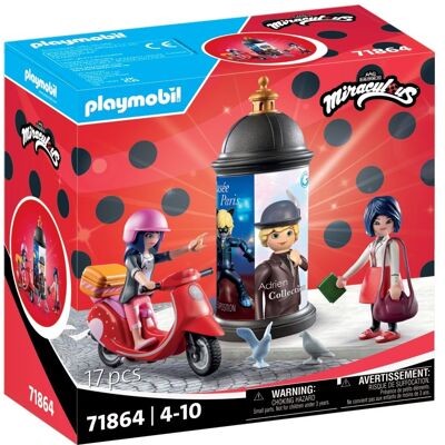 Playmobil 71864 Kúzelná Lienka a Čierny kocúr: Marinettin skúter Playmobil 71864 Kúzelná Lienka a Čierny kocúr: Marinettin skúter
