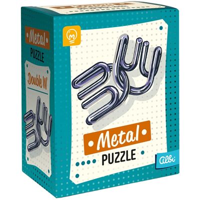 Albi Metal Puzzles - Double W Albi Metal Puzzles - Double W