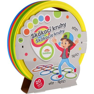 Teddies Skákacie farebné kruhy Teddies Skákacie farebné kruhy