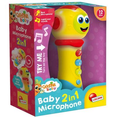 Lisciani Carotina Baby Mikrofón 2 v 1 Lisciani Carotina Baby Mikrofón 2 v 1