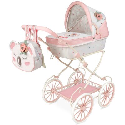DeCuevas Toys DeCuevas 80079A Skladací kočík s batôžkom Koala 2025 – 81 cm DeCuevas Toys DeCuevas 80079A Skladací kočík s batôžkom Koala 2025 – 81 cm