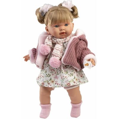 Llorens 42286 Alexandra – reálna bábika so zvukmi a mäkkým látkovým telom – 42 cm Llorens 42286 Alexandra – reálna bábika so zvukmi a mäkkým látkovým telom – 42 cm