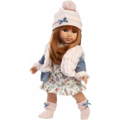 Llorens 53555 Nicole – reálna bábika s mäkkým látkovým telom – 35 cm Llorens 53555 Nicole – reálna bábika s mäkkým látkovým telom – 35 cm
