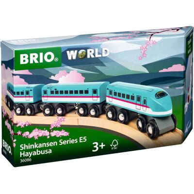 Brio 36086 Edícia Svetové vlaky: Schinkansen Hayabusa E5 Brio 36086 Edícia Svetové vlaky: Schinkansen Hayabusa E5