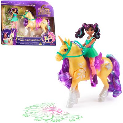 Spin Master Unicorn Academy Ava a jednorožec Leaf svietiaci obrázok Spin Master Unicorn Academy Ava a jednorožec Leaf svietiaci obrázok