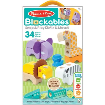 Spin Master Melissa & Doug Blockables Safari Spin Master Melissa & Doug Blockables Safari