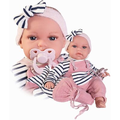 Antonio Juan 70332 Toneta – realistické bábätko so zvukmi a mäkkým látkovým telom – 34 cm Antonio Juan 70332 Toneta – realistické bábätko so zvukmi a mäkkým látkovým telom – 34 cm