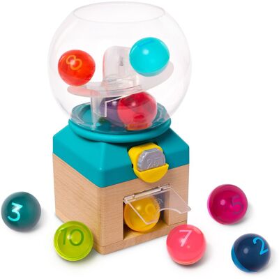 B.toys B-Toys Automat s loptičkami Rainbow Gumballs B.toys B-Toys Automat s loptičkami Rainbow Gumballs