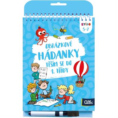 Albi Kvído - Obrázkové hádanky 2 Těším se do 1. třídy Albi Kvído - Obrázkové hádanky 2 Těším se do 1. třídy