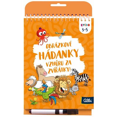 Albi Kvído - Obrázkové hádanky 2 Vzhůru za zvířátky! Albi Kvído - Obrázkové hádanky 2 Vzhůru za zvířátky!