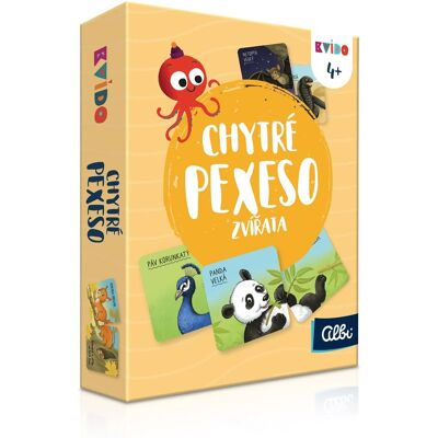 Albi Kvído – Inteligentné pexeso 2 – Zvieratá Albi Kvído – Inteligentné pexeso 2 – Zvieratá