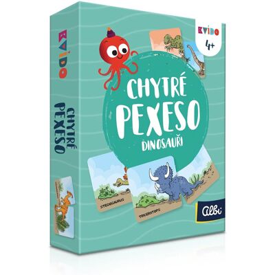Albi Kvído - Chytré pexeso 2 - Dinosaury Albi Kvído - Chytré pexeso 2 - Dinosaury