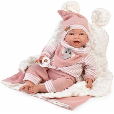 Guca 10261 Olivie – záťažové realistické bábätko s mäkkým látkovým telom – 42 cm Guca 10261 Olivie – záťažové realistické bábätko s mäkkým látkovým telom – 42 cm