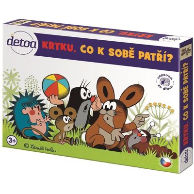 Detoa Krtko, čo k sebe patrí? Detoa Krtko, čo k sebe patrí?
