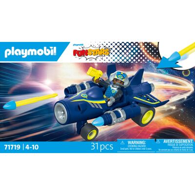 Playmobil 71719 Závoďák Vesmírny tryskáč Playmobil 71719 Závoďák Vesmírny tryskáč
