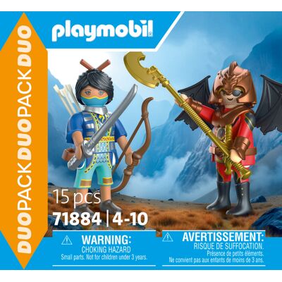 Playmobil 71884 Rytier z Novelmore vs. Burnhamský nájazdník Playmobil 71884 Rytier z Novelmore vs. Burnhamský nájazdník