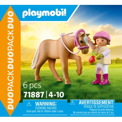 Playmobil 71887 Dievčatko s poníkom Playmobil 71887 Dievčatko s poníkom