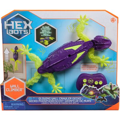 Spin Master Hex Bots RC – Svietiaci Gekon lezúci po stenách Spin Master Hex Bots RC – Svietiaci Gekon lezúci po stenách