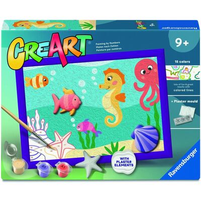Ravensburger 120232681 CreArt Morský koník so sadrovou formou Ravensburger 120232681 CreArt Morský koník so sadrovou formou
