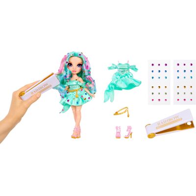 MGA Rainbow High Be Dazzling Fashion Celine Turquoise Teal MGA Rainbow High Be Dazzling Fashion Celine Turquoise Teal