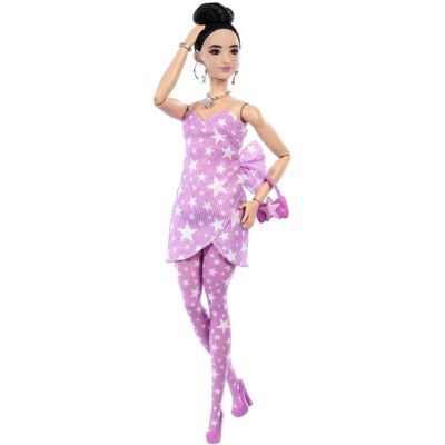 Mattel Barbie Deluxe Style Modelka #11 s hviezdami Mattel Barbie Deluxe Style Modelka #11 s hviezdami
