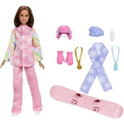 Mattel Barbie v povolaní snowboardistka Mattel Barbie v povolaní snowboardistka