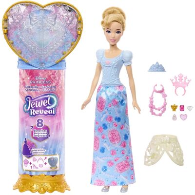 Mattel Disney Princess Princezná s prekvapením Popoluška Mattel Disney Princess Princezná s prekvapením Popoluška