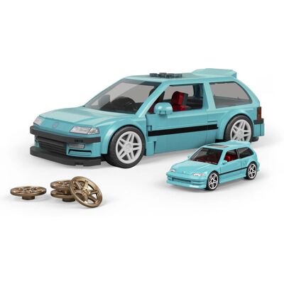 Mattel Brick Shop Hot Wheels Speed Series Custom ´90 Honda Civic EF Mattel Brick Shop Hot Wheels Speed Series Custom ´90 Honda Civic EF