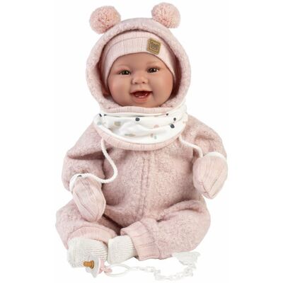 Llorens 84480 New Born - realistické bábätko so zvukmi a mäkkým látkovým telom - 44 cm Llorens 84480 New Born - realistické bábätko so zvukmi a mäkkým látkovým telom - 44 cm