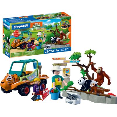 Playmobil 72072 Vozidlo ošetrovateľa zvierat Playmobil 72072 Vozidlo ošetrovateľa zvierat