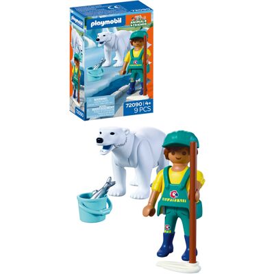 Playmobil 72090 Ľadový medveď a ošetrovateľ Playmobil 72090 Ľadový medveď a ošetrovateľ