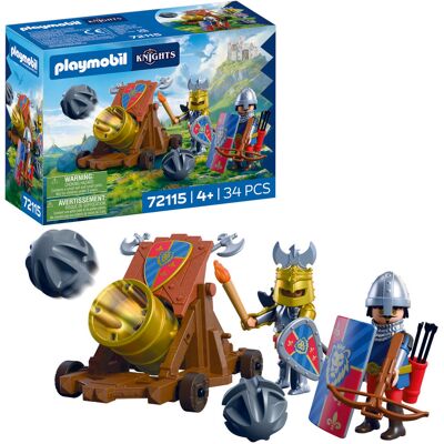 Playmobil 72115 Leví rytieri s delom Playmobil 72115 Leví rytieri s delom