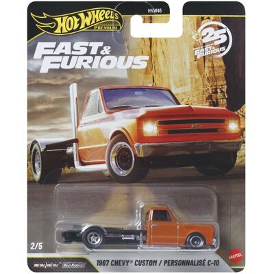 Mattel Hot Wheels Premium Fast & Furious 1967 Chevy® Custom C-10 Mattel Hot Wheels Premium Fast & Furious 1967 Chevy® Custom C-10