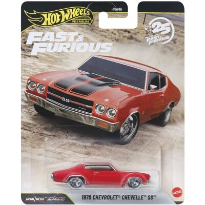 Mattel Hot Wheels Premium Fast & Furious 1970 Chevrolet Chevelle SS Mattel Hot Wheels Premium Fast & Furious 1970 Chevrolet Chevelle SS