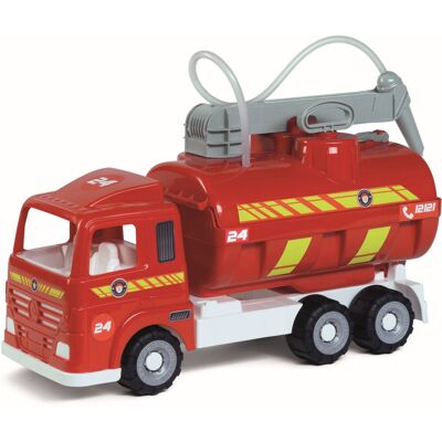 Androni Heavy Trucks Hasičké vozidlo s funkčnou striekačkou a pogumovanými kolesami Androni Heavy Trucks Hasičké vozidlo s funkčnou striekačkou a pogumovanými kolesami