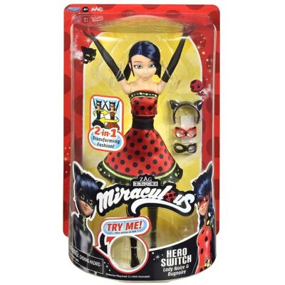 Playmates Toys Miraculous Lienka hero switch Playmates Toys Miraculous Lienka hero switch