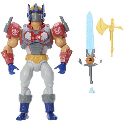 Mattel Masters of the Universe Transformers Optimus Prime He-Man Mattel Masters of the Universe Transformers Optimus Prime He-Man