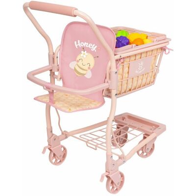 DeCuevas Toys DeCuevas 52170 – Pojazdný vozík 2 v 1 s ovocím Honey 2026 DeCuevas Toys DeCuevas 52170 – Pojazdný vozík 2 v 1 s ovocím Honey 2026