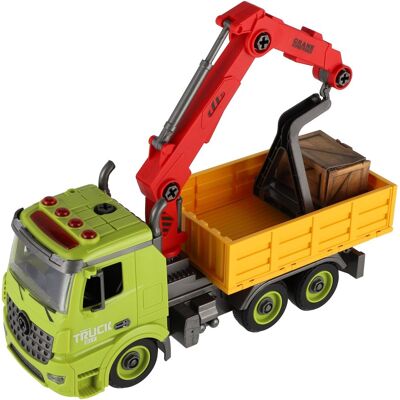 Teddies Stavebné auto skrutkovacie 31 cm Teddies Stavebné auto skrutkovacie 31 cm